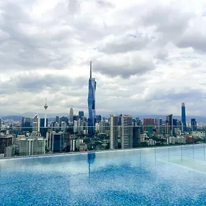 Sky Pool Kl Sentral - Riveria Appartement